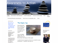 Page d'accueil du site "Awareness to Action" Page d'accueil du site "Awareness to Action"