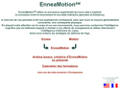 Page d'accueil du site "EnneaMotion" Page d'accueil du site "EnneaMotion"