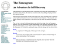 Page d'accueil du site "Enneagram, an adventure in self-discovery" Page d'accueil du site "Enneagram, an adventure in self-discovery"