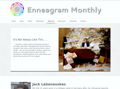 Page d'accueil du site "Enneagram Monthly" Page d'accueil du site "Enneagram Monthly"