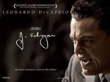 Affiche du film de Clint Eastwood "J. Edgar" (2011) Affiche du film de Clint Eastwood "J. Edgar" (2011)