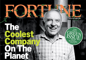 Yvon Chouinard en couverture du magazine Fortune