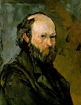 Autoportrait, par Paul C&eacute;zanne
